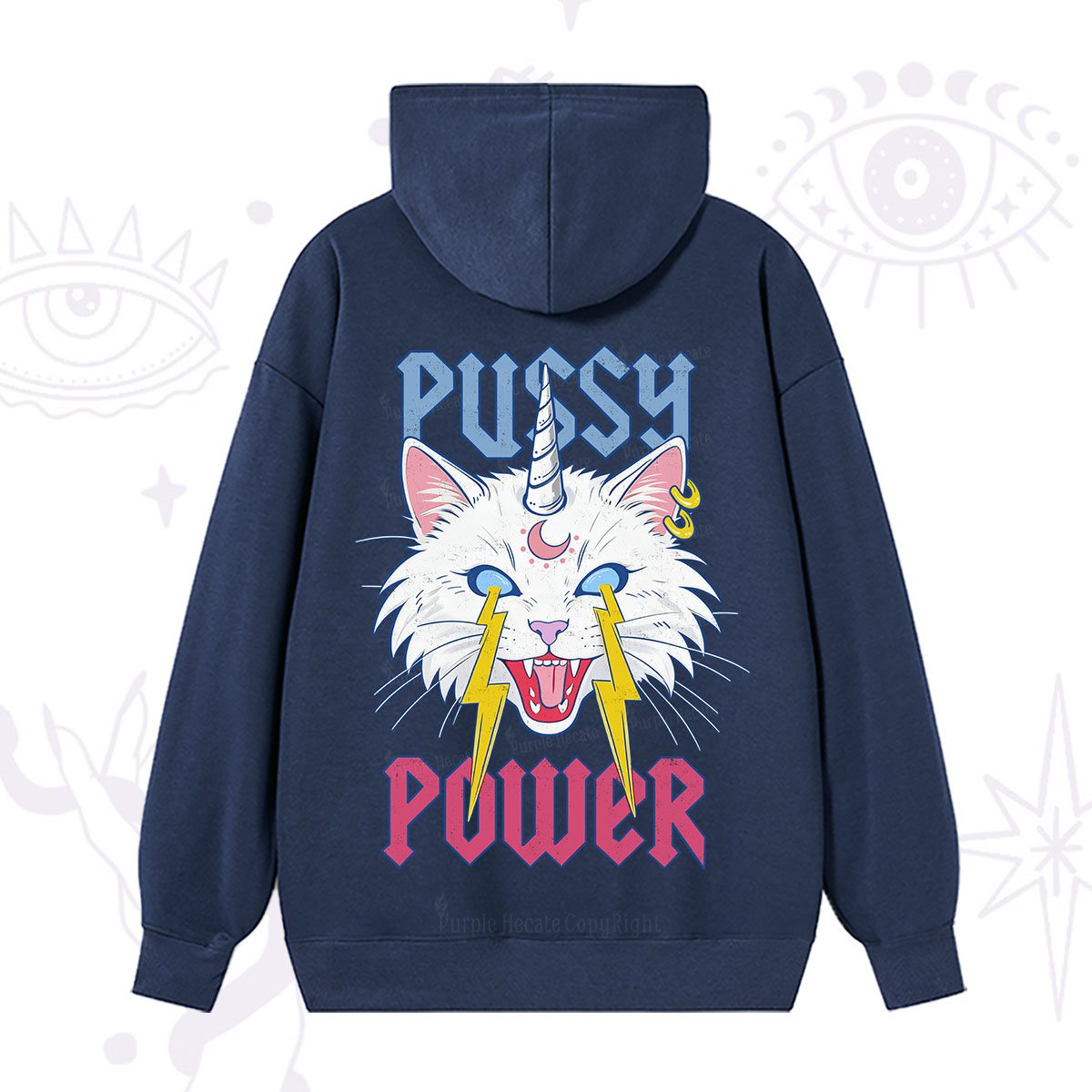 Purplehecate Pussy Power Hoodie