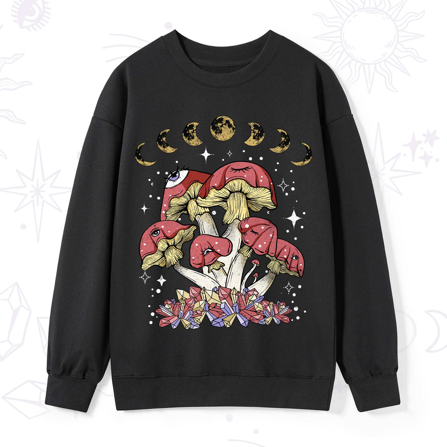 Purplehecate Magic Mushroom Sweatshirt