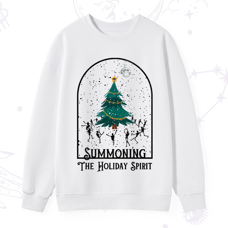 Purplehecate Christmas The Holiday Spirit Sweatshirt