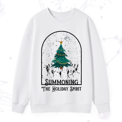 Purplehecate Christmas The Holiday Spirit Sweatshirt