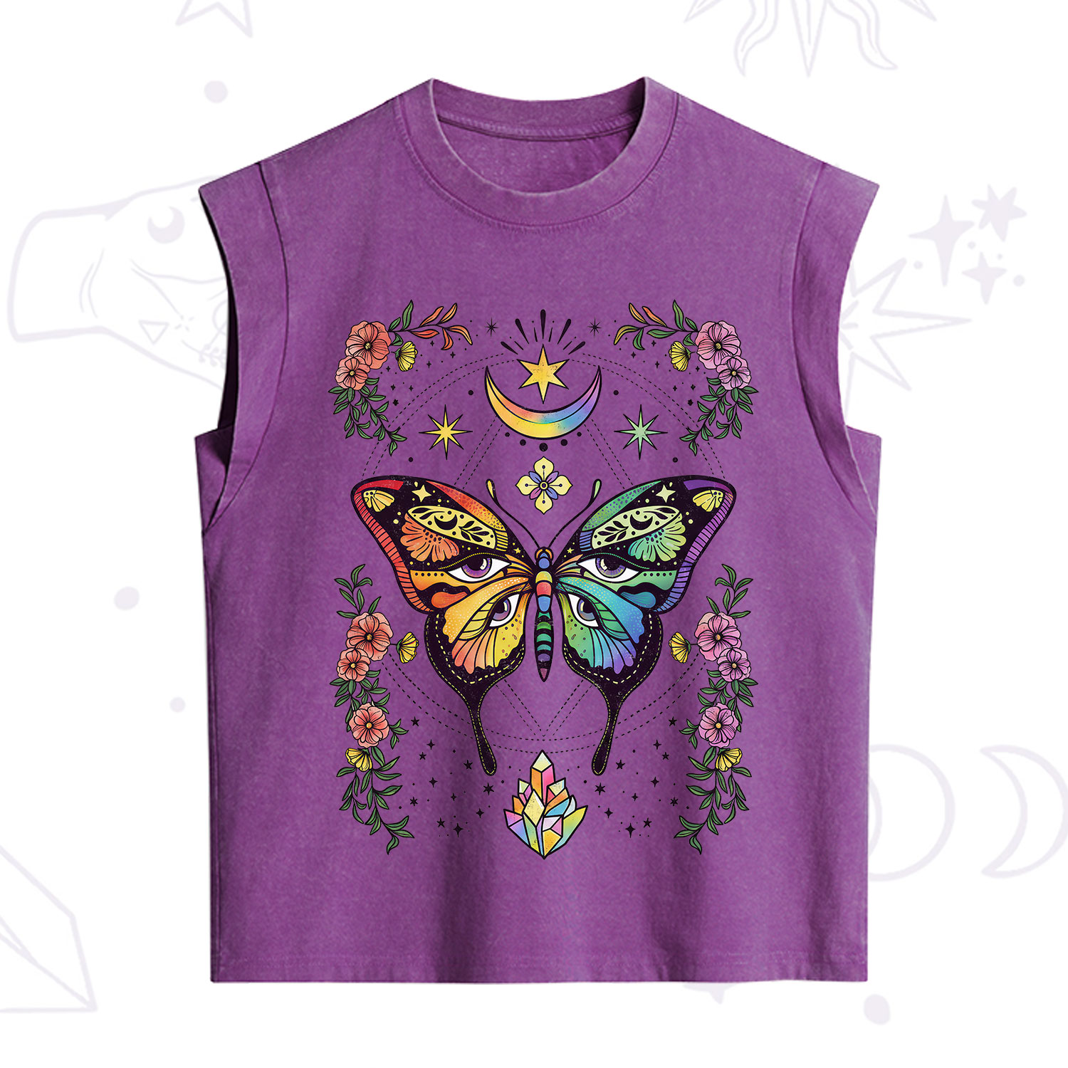 Purplehecate I Am Opening Pride Vintage Washed Tank