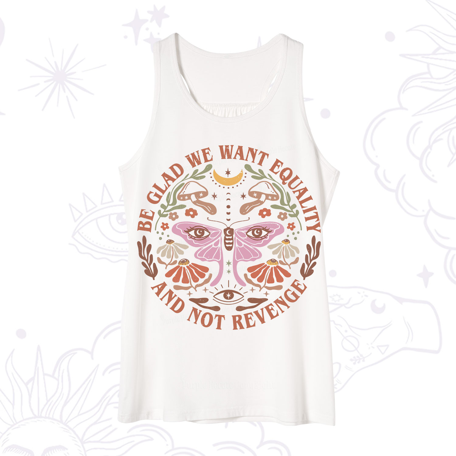 Purplehecate Be Glad We Want Equality Tank