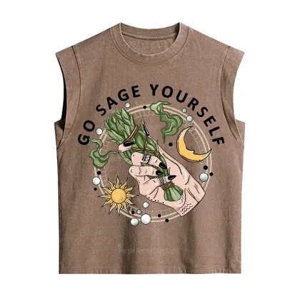 Purplehecate Go Sage Yourself Vintage Washed Tank