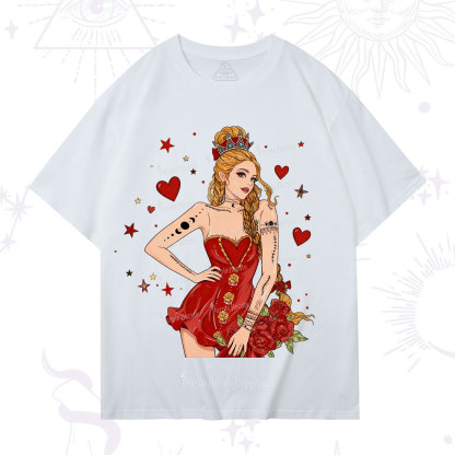 Purplehecate Eternal Bloom Heart Queen Valentine T-Shirt