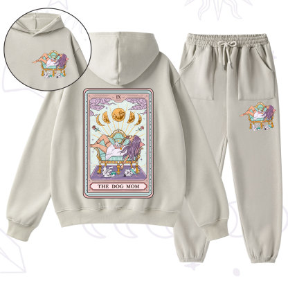 Purplehecate The Dog Mom Tarot Fleece Hoodie Suit