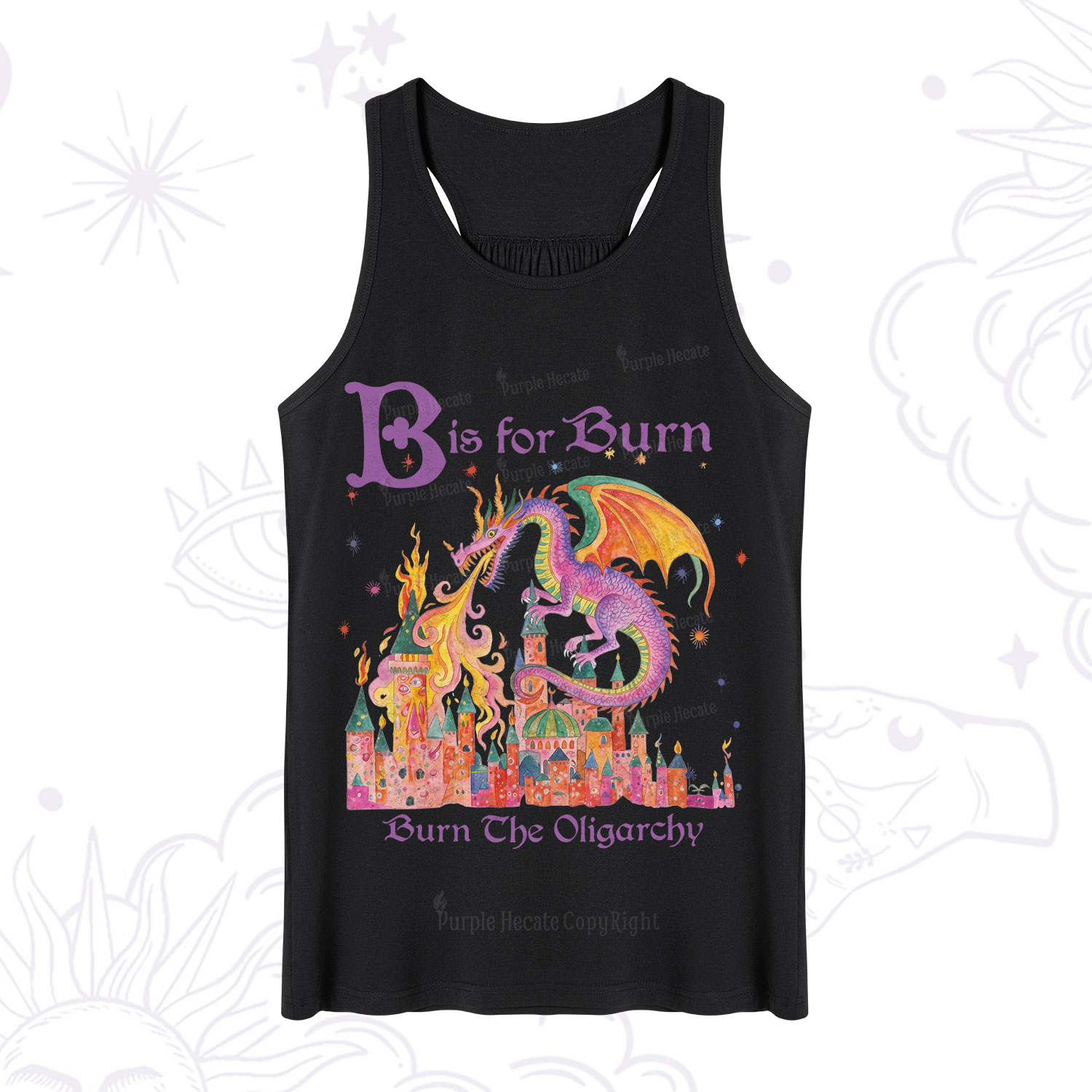 Purplehecate Burn The Oligarchy Tank