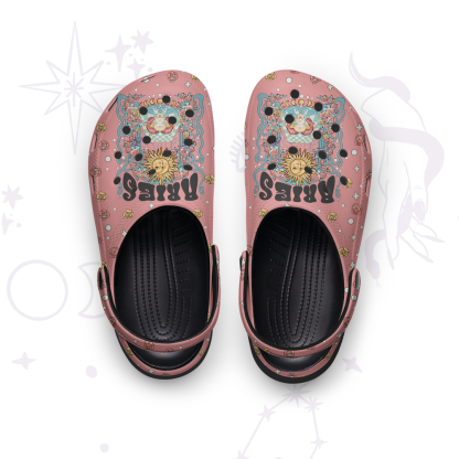 Purplehecate Aries Spirit Zodiac Rubber Clogs