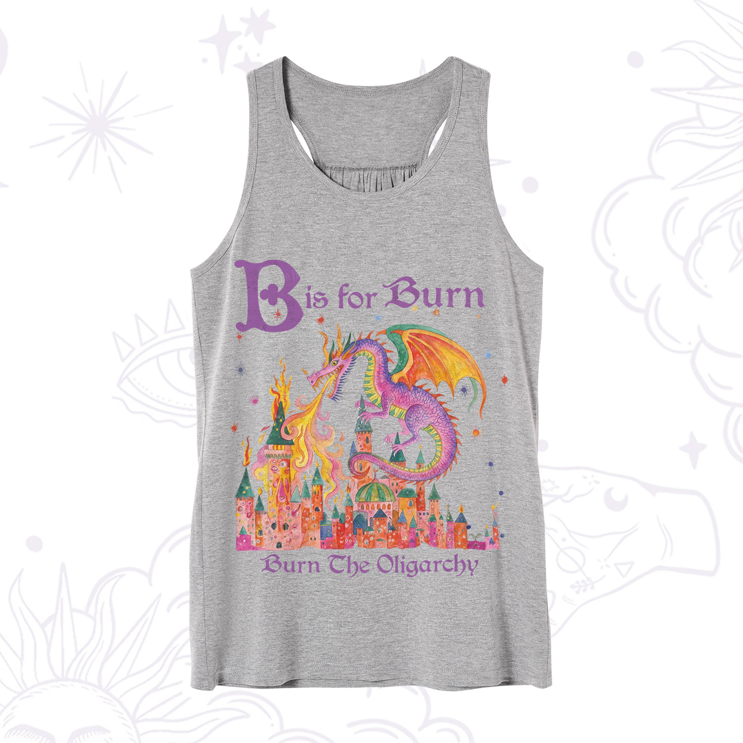 Purplehecate Burn The Oligarchy Tank