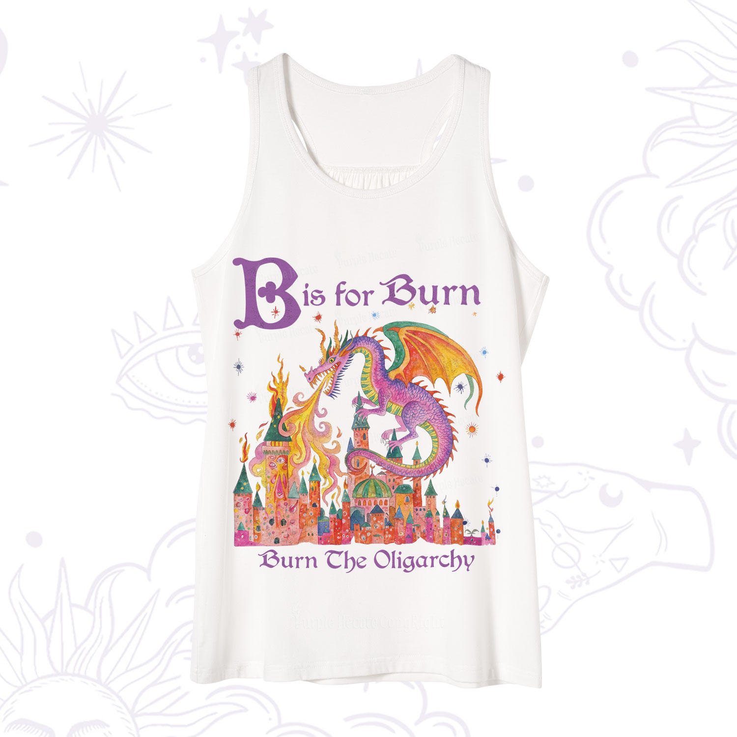 Purplehecate Burn The Oligarchy Tank