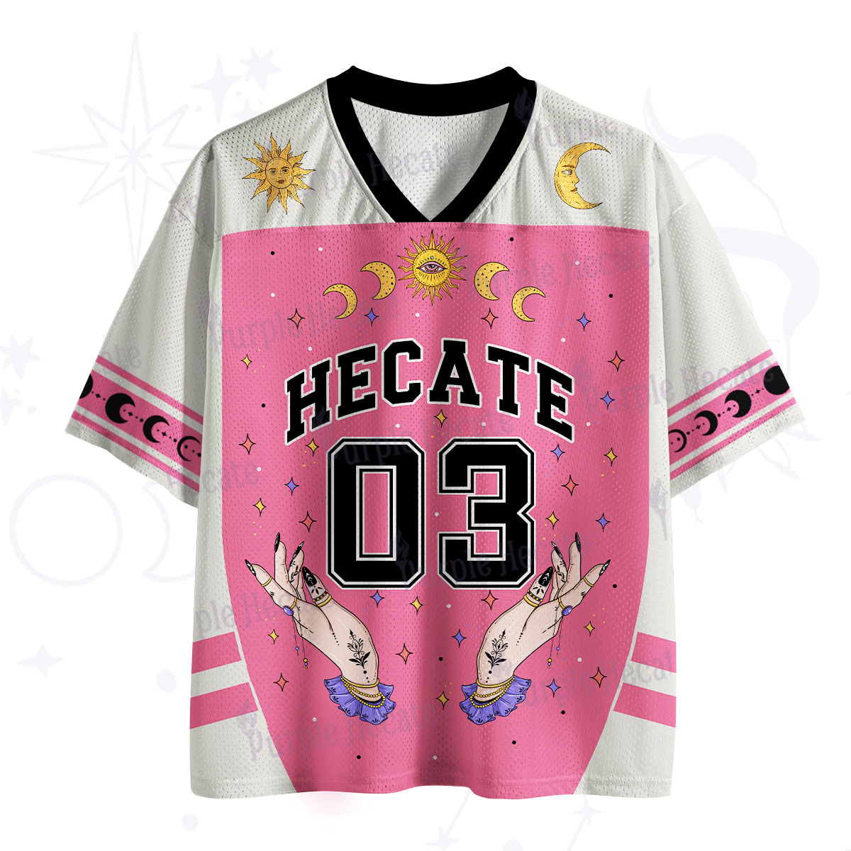 Purplehecate Hecate 03 Lunar Witchcraft Mesh Jersey