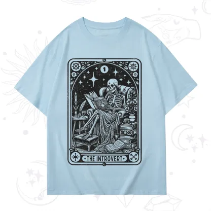 Purplehecate The Introvert Tarot Card T-Shirt