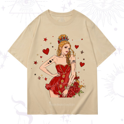 Purplehecate Eternal Bloom Heart Queen Valentine T-Shirt