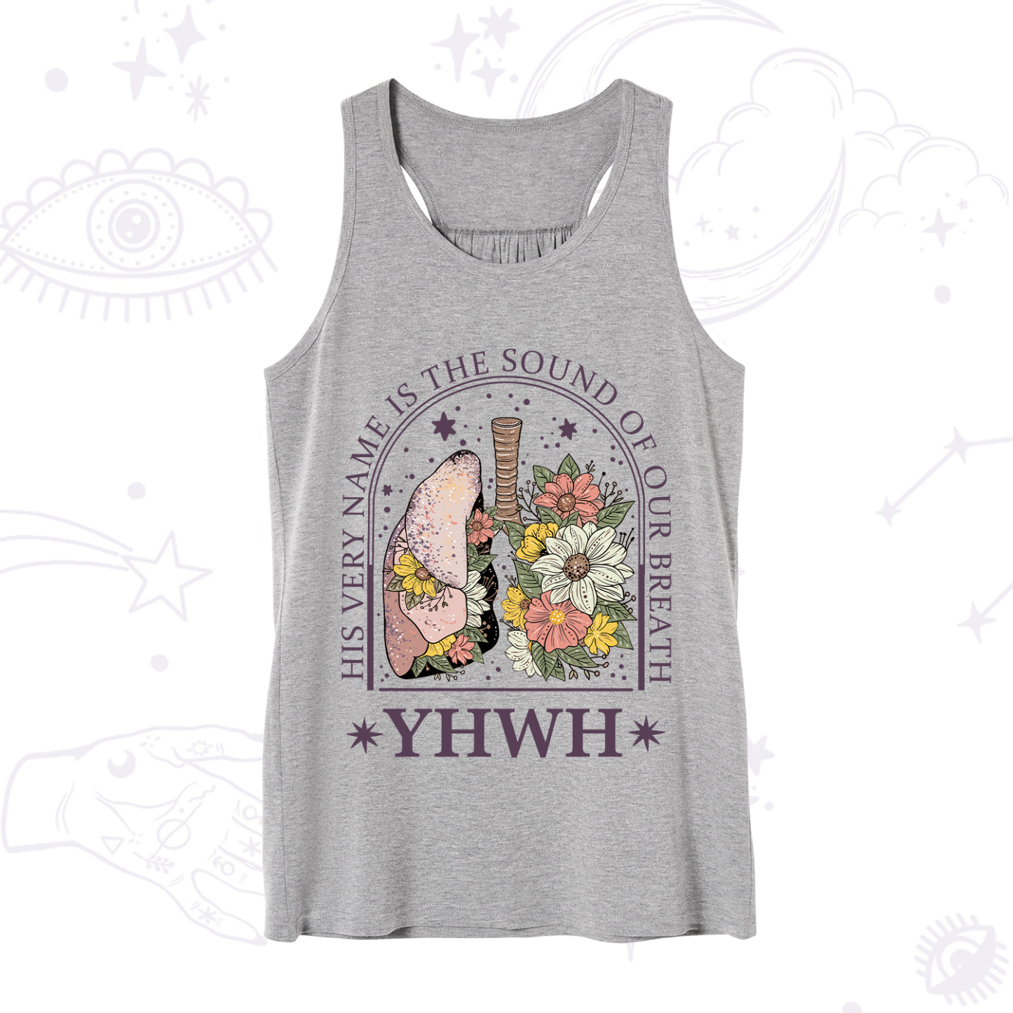 Purplehecate His Very Name Is The Sound Of Our Breath Tank