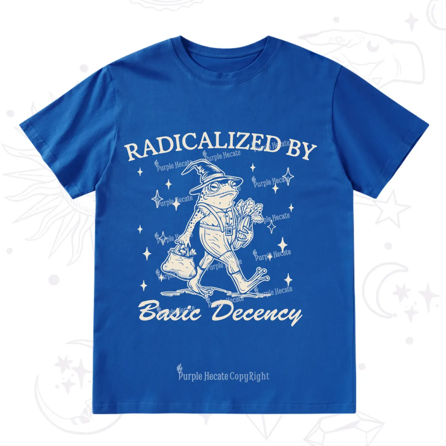 Purplehecate Radicalized By Basic Decency T-Shirt