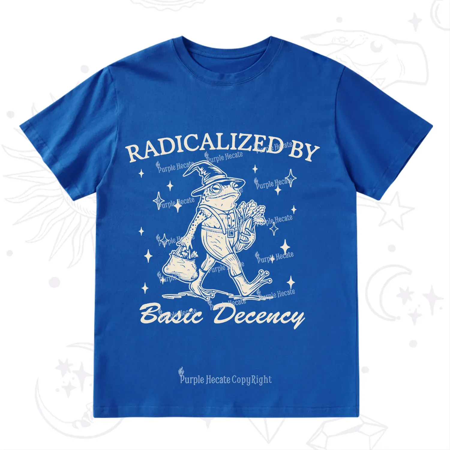 Purplehecate Radicalized By Basic Decency T-Shirt