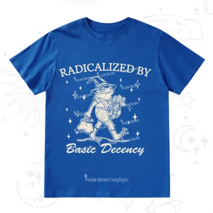 Purplehecate Radicalized By Basic Decency T-Shirt
