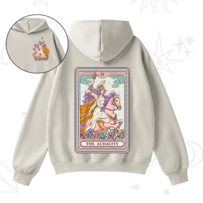 Purplehecate The Audacity Tarot Card Fleece Hoodie Suit