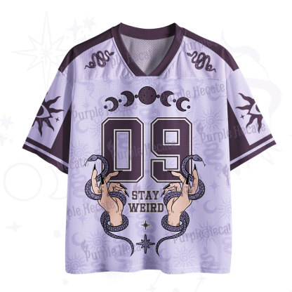 Purplehecate Occult Serpent 09 Stay Weird Mesh Jersey
