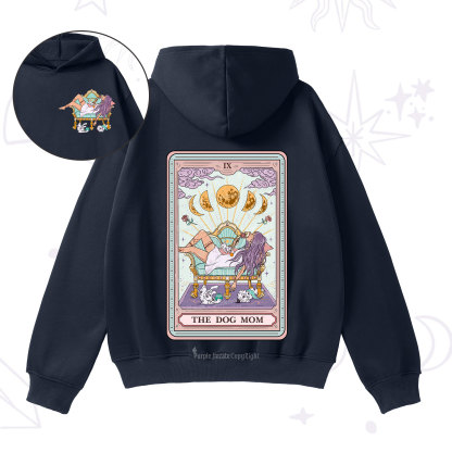Purplehecate The Dog Mom Tarot Fleece Hoodie Suit