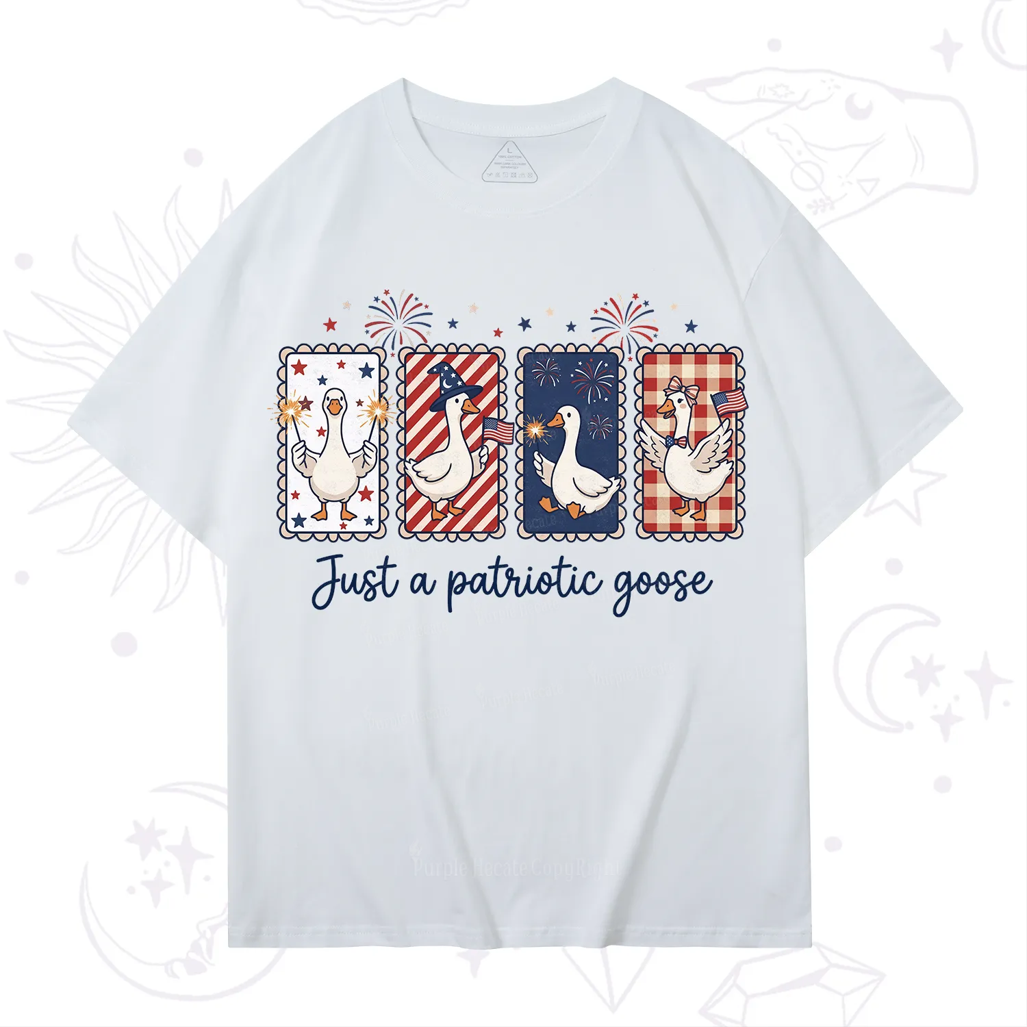 Purplehecate Just A Patriotic Goose T-Shirt