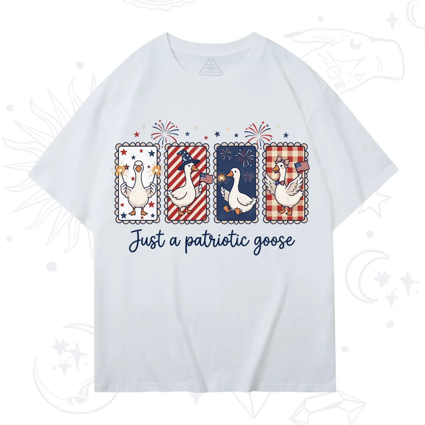 Purplehecate Just A Patriotic Goose T-Shirt