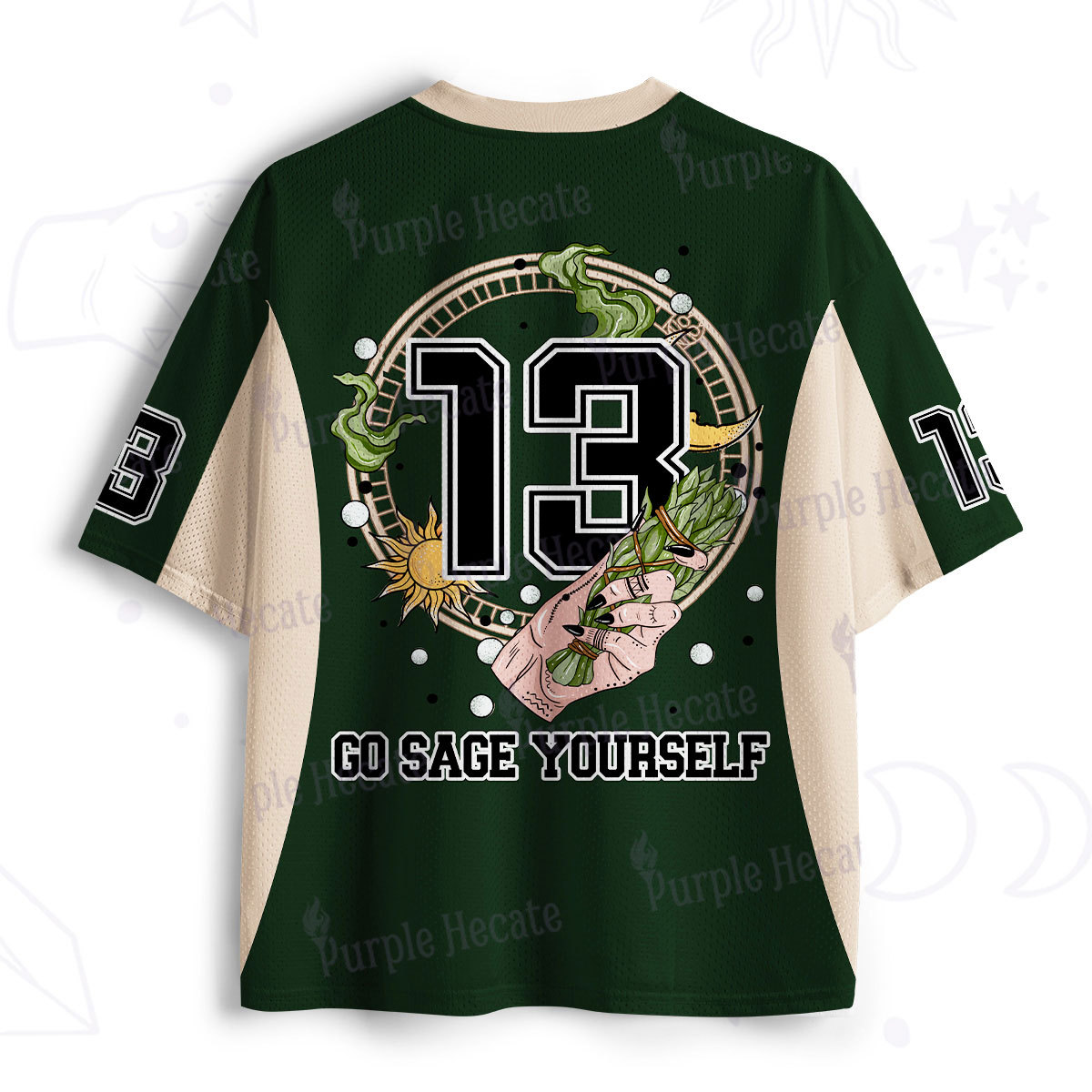 Purplehecate 13 Sage Go Sage Yourself Mesh Jersey
