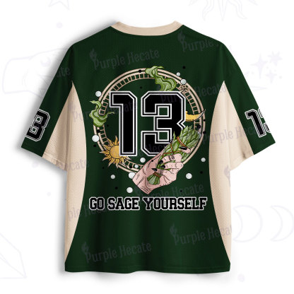Purplehecate 13 Sage Go Sage Yourself Mesh Jersey