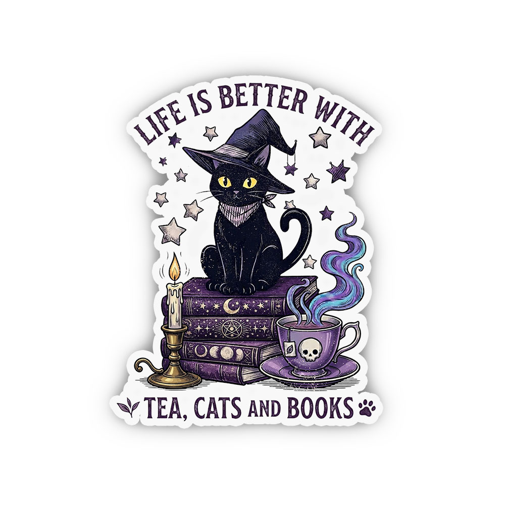 Purplehecate Spooky Liberal Feminist Witch Sticker