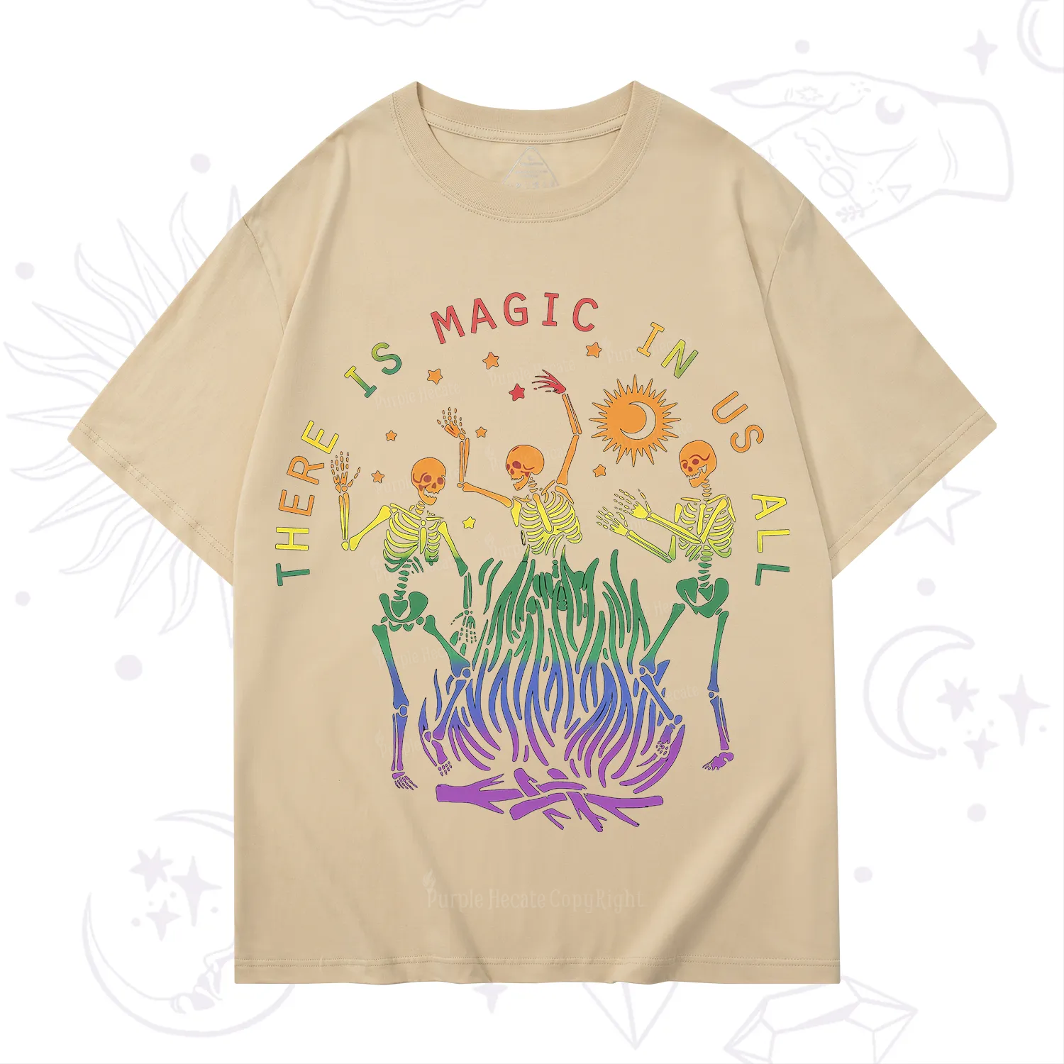 Purplehecate Pride Outfit There is Magic in Us All Back T-Shirt