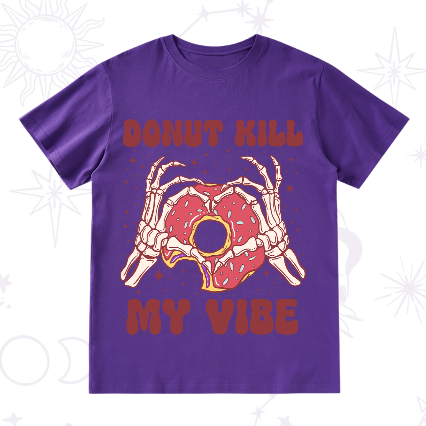 Purplehecate Donut Kill My Vibe T-Shirt