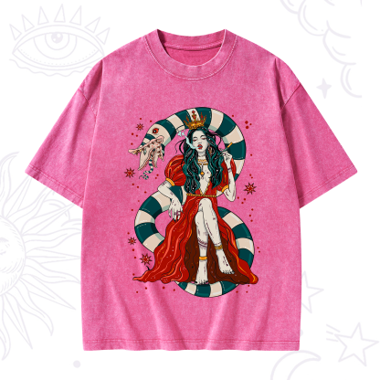 Purplehecate Queen of the Sandworms Washed T-Shirt