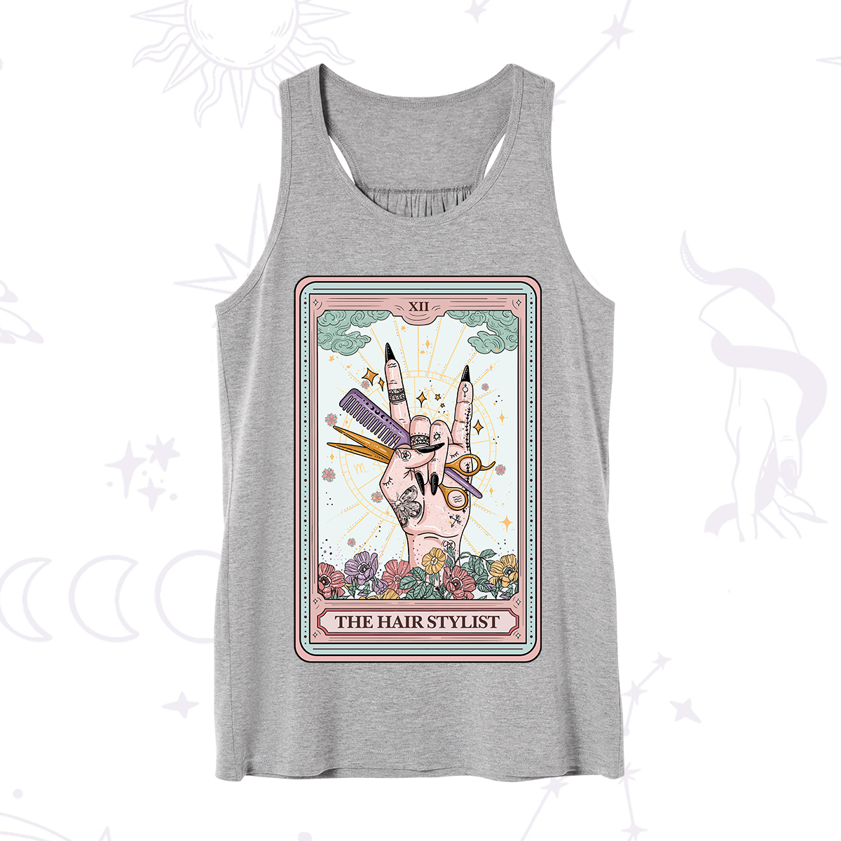 Purplehecate The Hair Stylist Tarot Tank