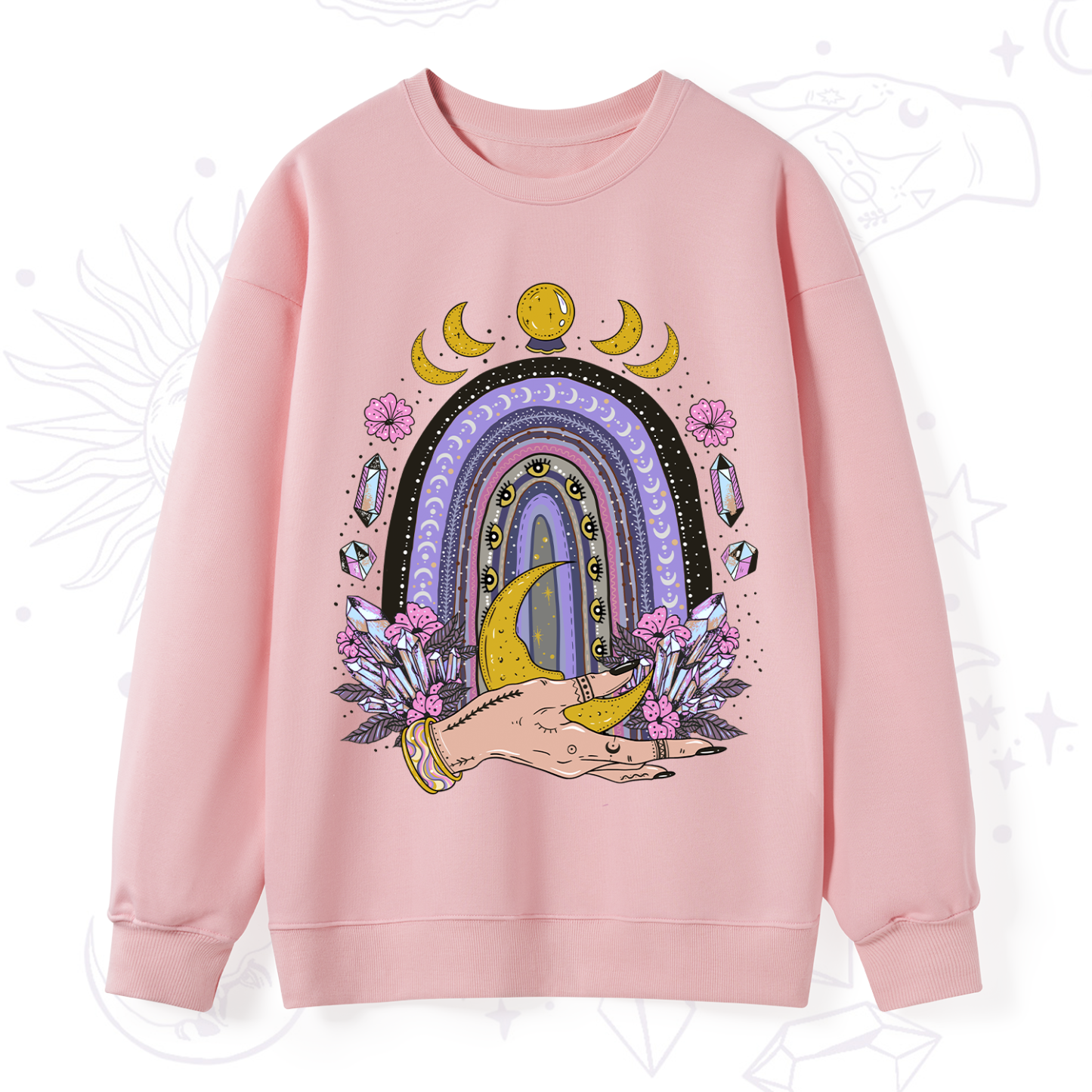 Purplehecate Magic Rainbow Sweatshirt