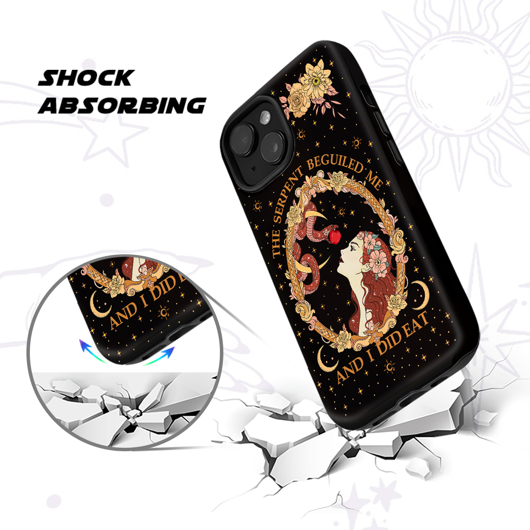 Purplehecate The Serpent Beguiled Me, And I Did Eat Phone Case