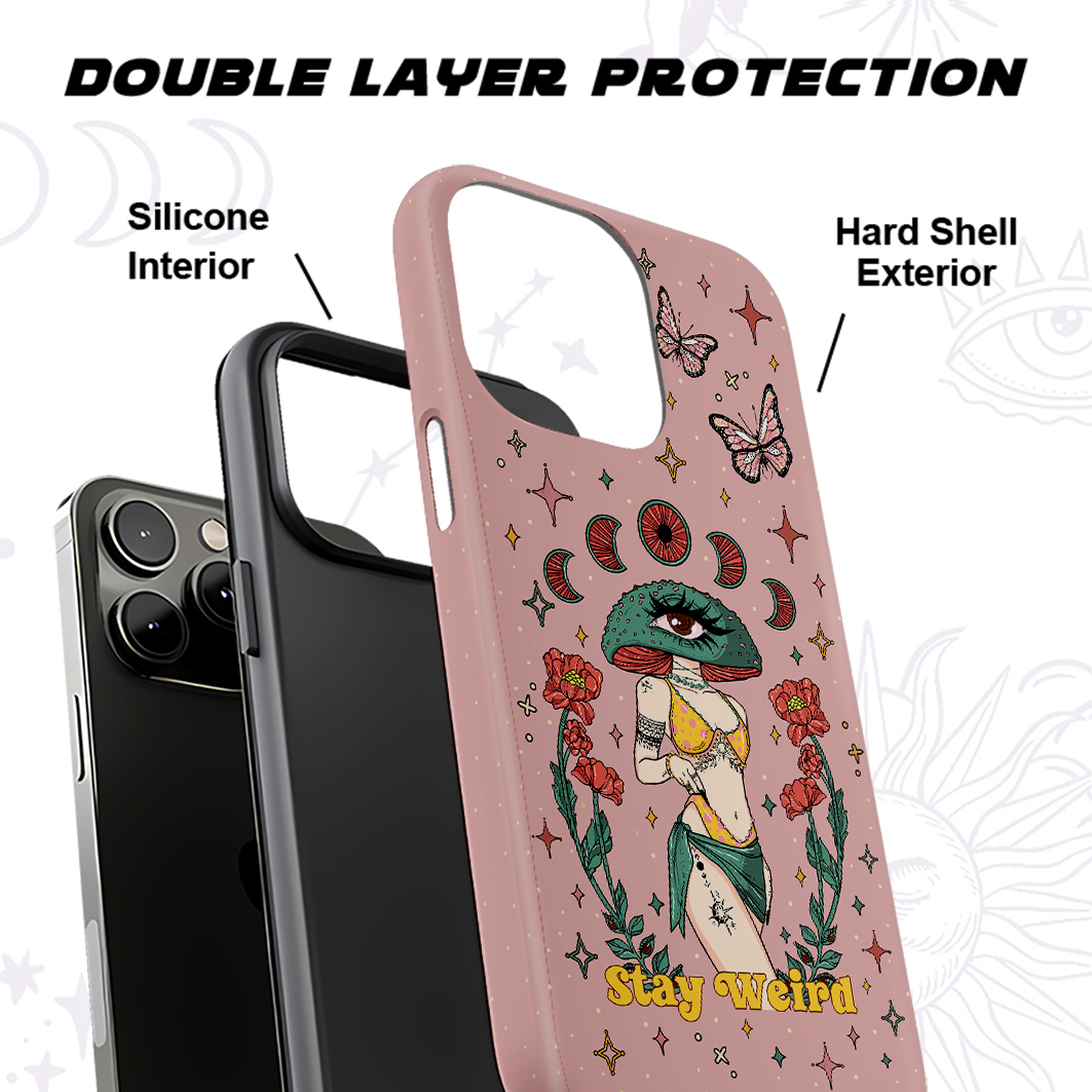 Purplehecate Stay Weird Phone Case