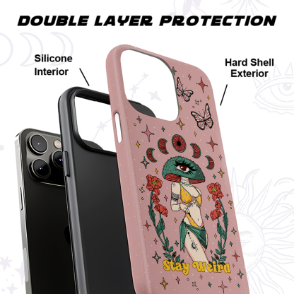 Purplehecate Stay Weird Phone Case