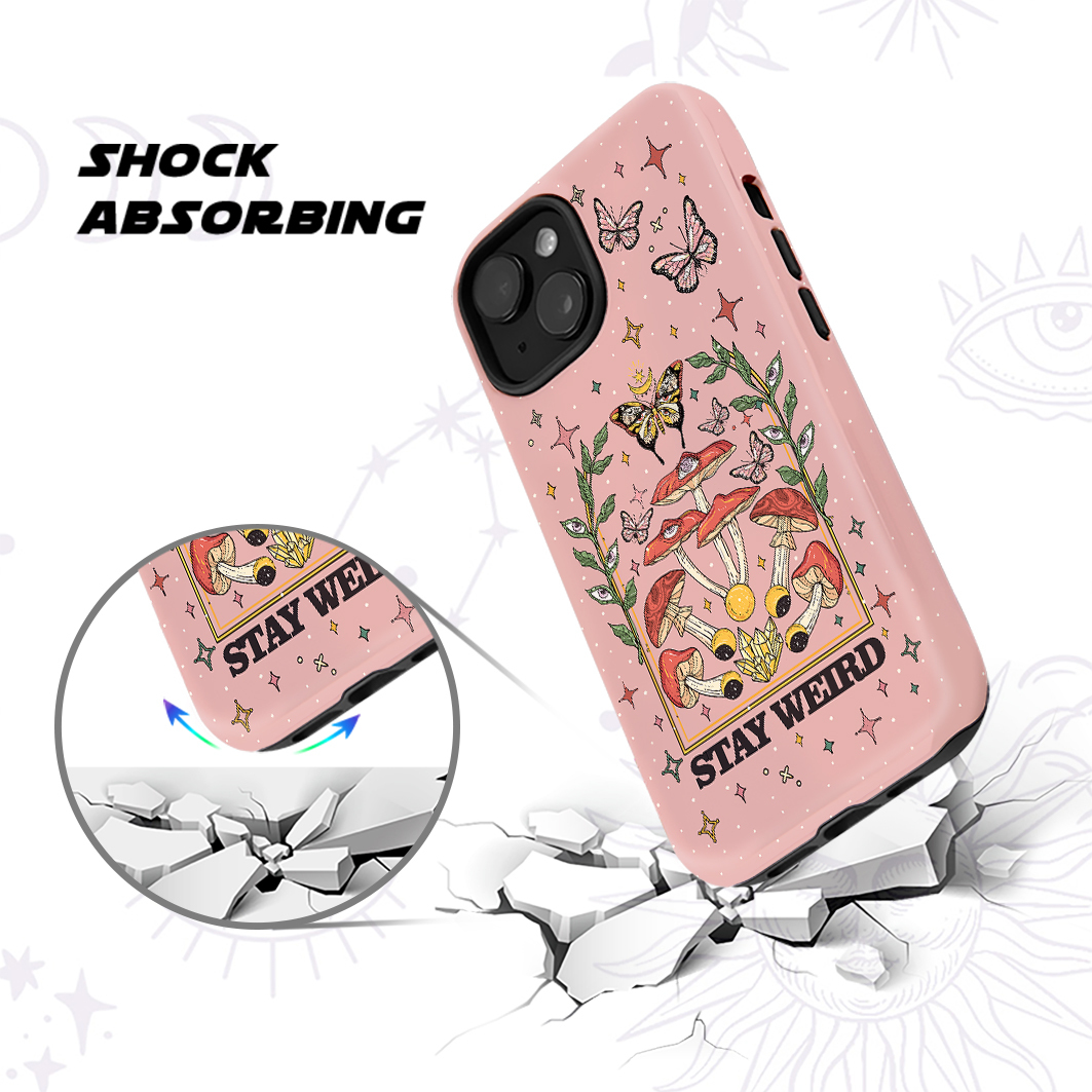 Purplehecate Stay Weird Phone Case
