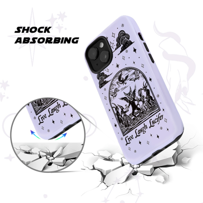 Purplehecate Live Laugh Lucifer Phone Case
