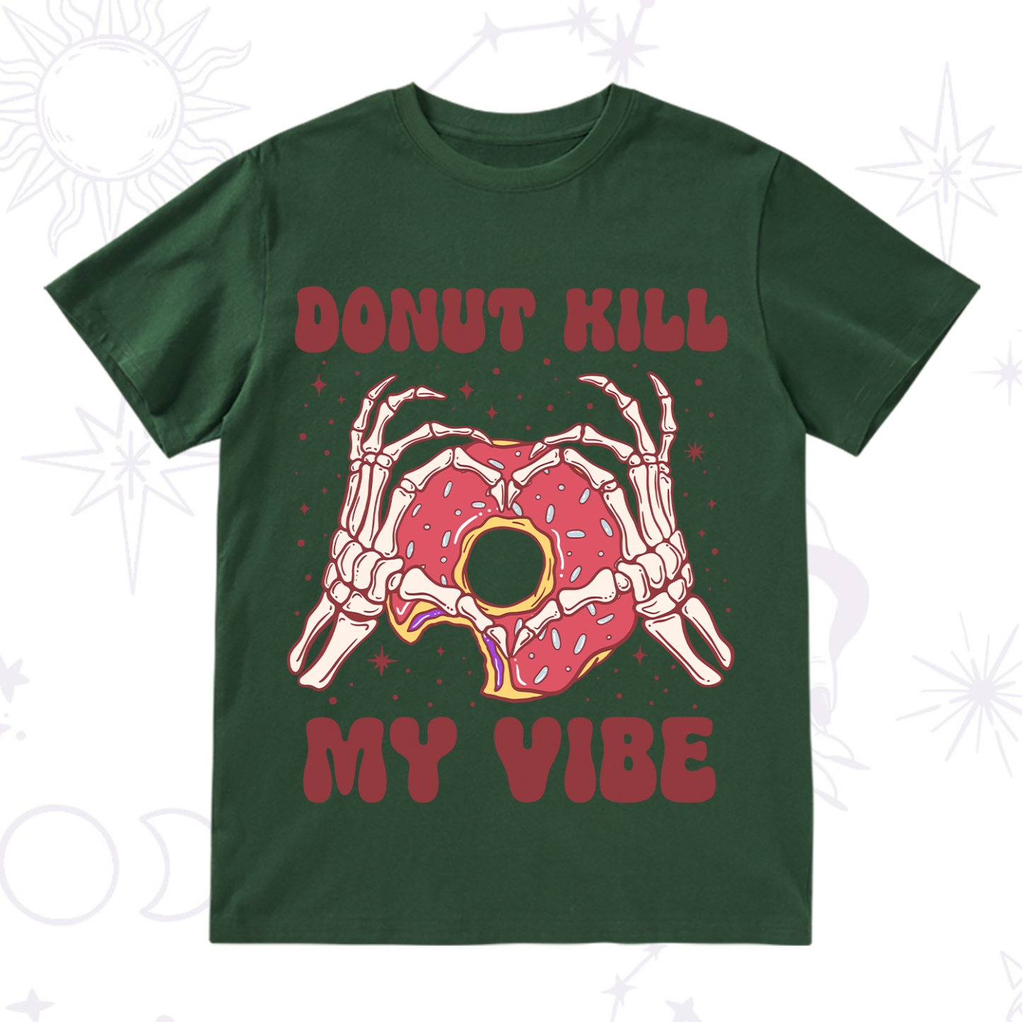Purplehecate Donut Kill My Vibe T-Shirt