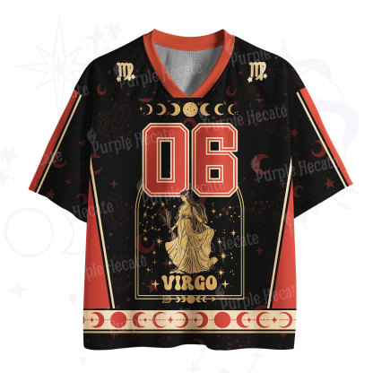 Purplehecate Zodiac Virgo Under the Stars Mesh Jersey