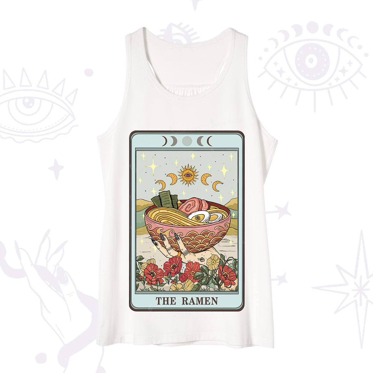 Purplehecate The Ramen Tarot Tank
