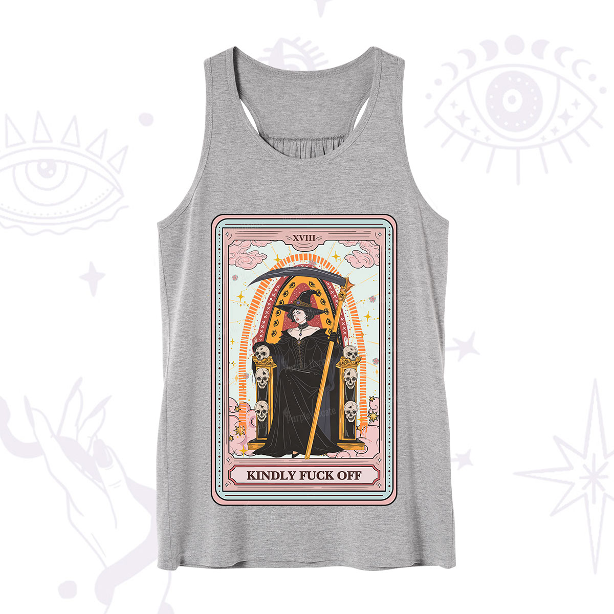 Purplehecate The Kindly Fuck Off Tarot Tank