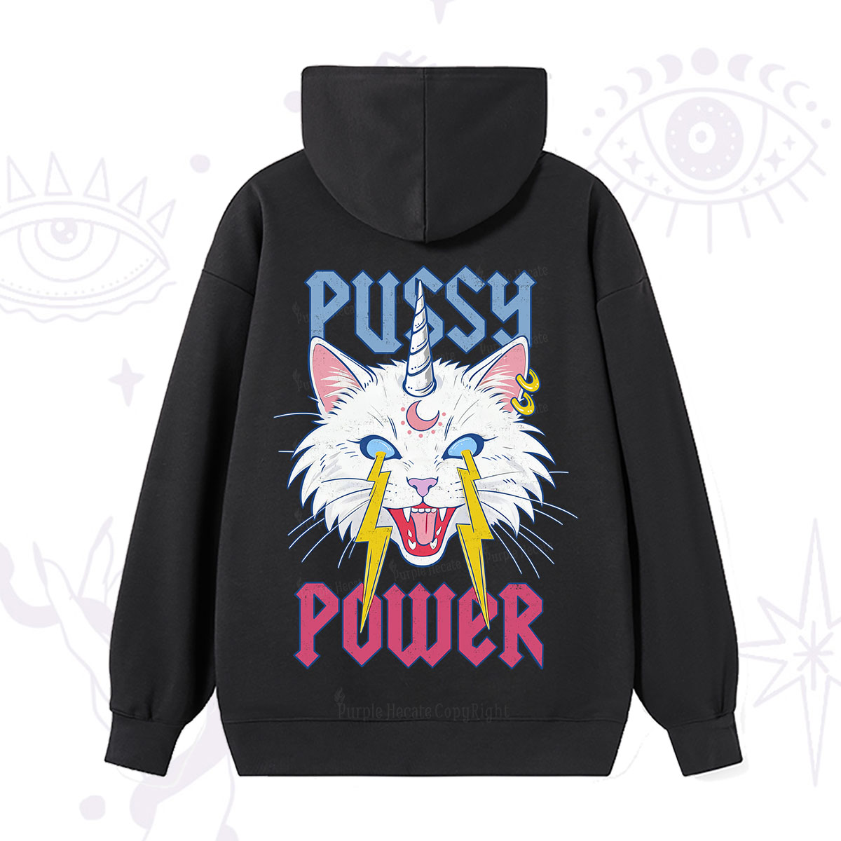 Purplehecate Pussy Power Hoodie