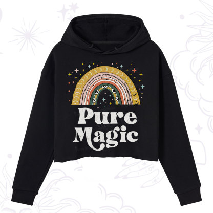 Purplehecate Pure Magic Crop Hoodie
