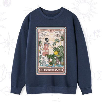 Purplehecate The Wet Ass Plants Tarot Sweatshirt