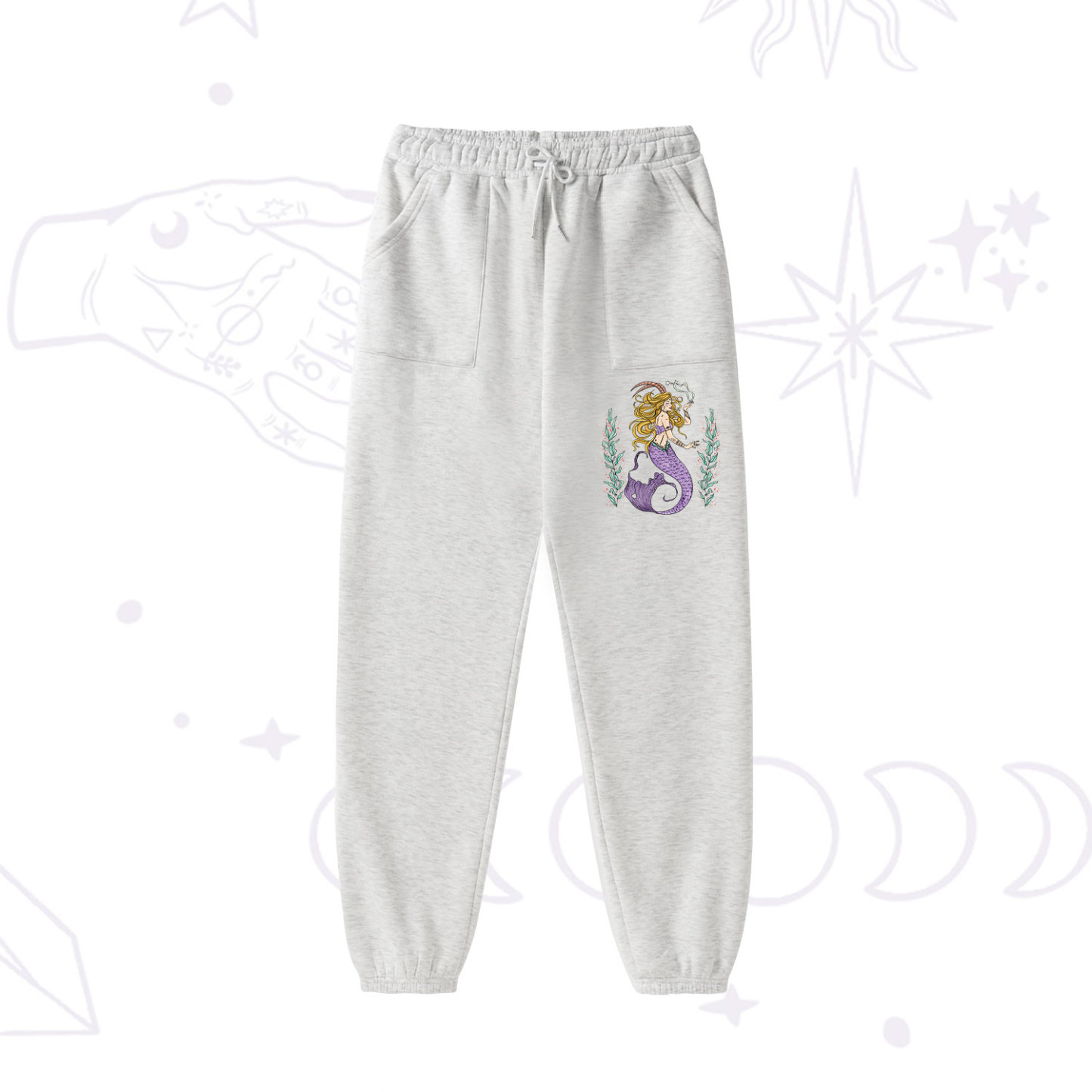 Purplehecate Capricorn Zodiac Fleece Hoodie Suit