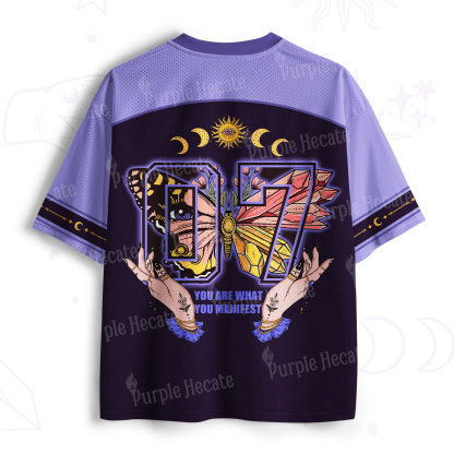 Purplehecate You Are What You Manifest Mesh Jersey