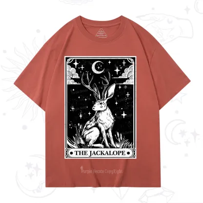 Purplehecate The Jackalope Tarot T-Shirt