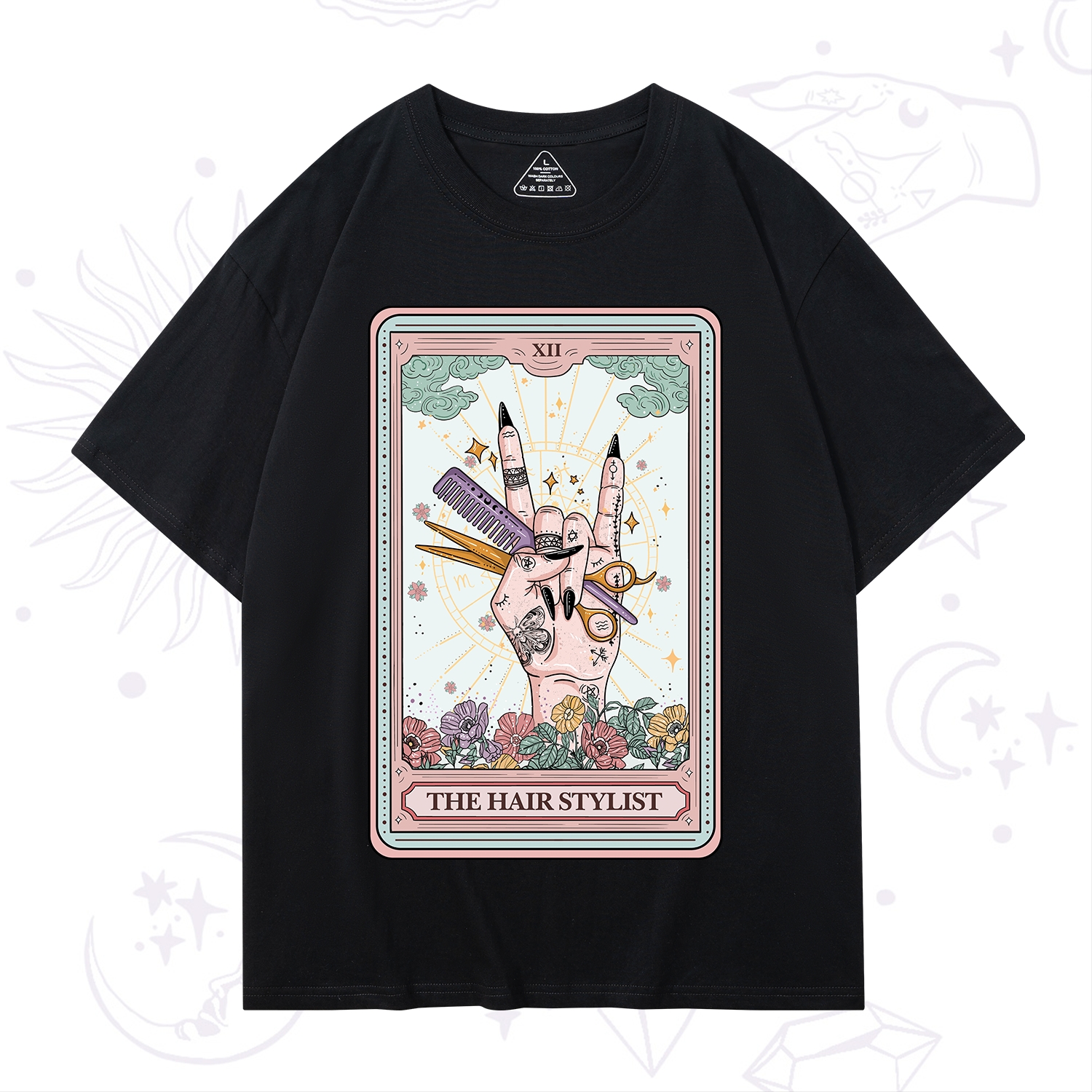 Purplehecate The Hair Stylist Tarot T-Shirt