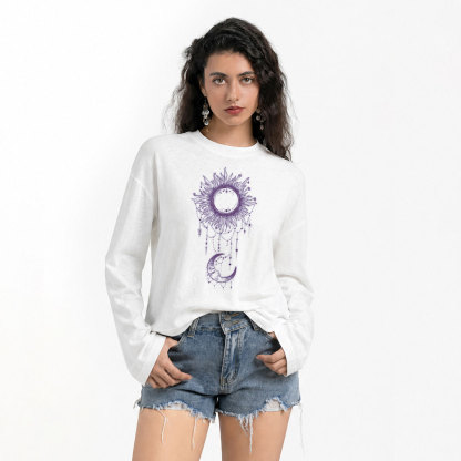 [Copy]Purplehecate Go Sage Yourself Slub Long Sleeve T-Shirt